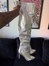 Load image into Gallery viewer, Only For You Metallic Over The Knee
