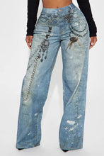 Load image into Gallery viewer, Printed Denim
