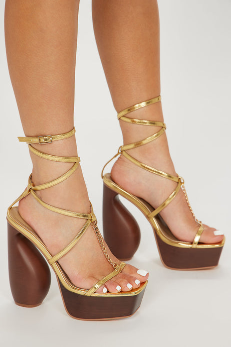 Strapping Platform Heels